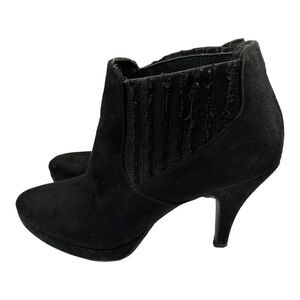 Dexflex Comfort Ankle Boots Black Suede Size 9